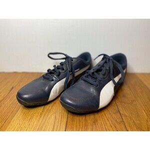 Puma BMW Mototsports Drift Cat 5 Navy Blue/White Youth 5C US Athletic Sneakers